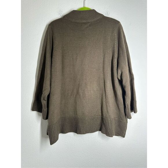 NWT Croft&Barrow Women’s Bohemian One Button Cardigan Size 2X - Picture 5 of 12